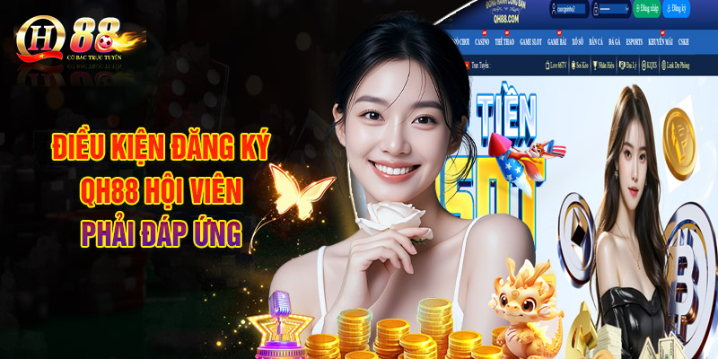 Đăng Ký QH88 - Hướng Dẫn Tiến Trình Chi Tiết Cho Tân Thủ 1 Điều Kiện Đăng Ký QH88 Hội Viên Phải Đáp Ứng