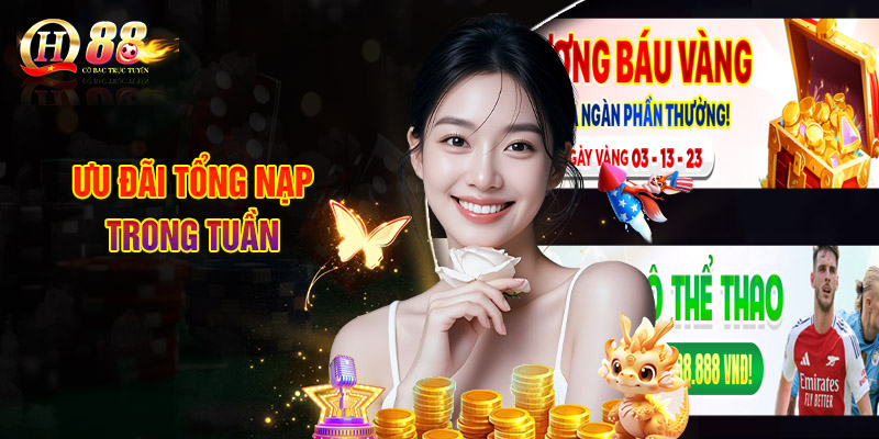 Ưu Đãi Tổng Nạp Trong Tuần